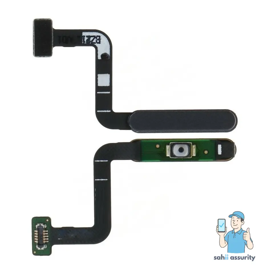 Fingerprint Sensor with Flex Cable for Samsung Galaxy F62 Grey